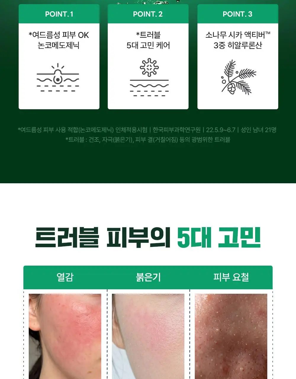 [최초트리플/집중진정] 라운드랩 소나무 진정 시카 앰플 30ml 트리플 기획 상세페이지 8
